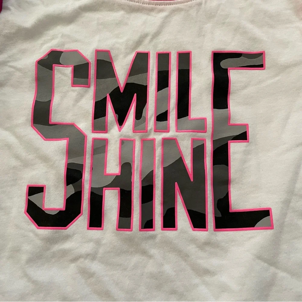 (3) Justice Girls Graphic S/S T-shirts size 7